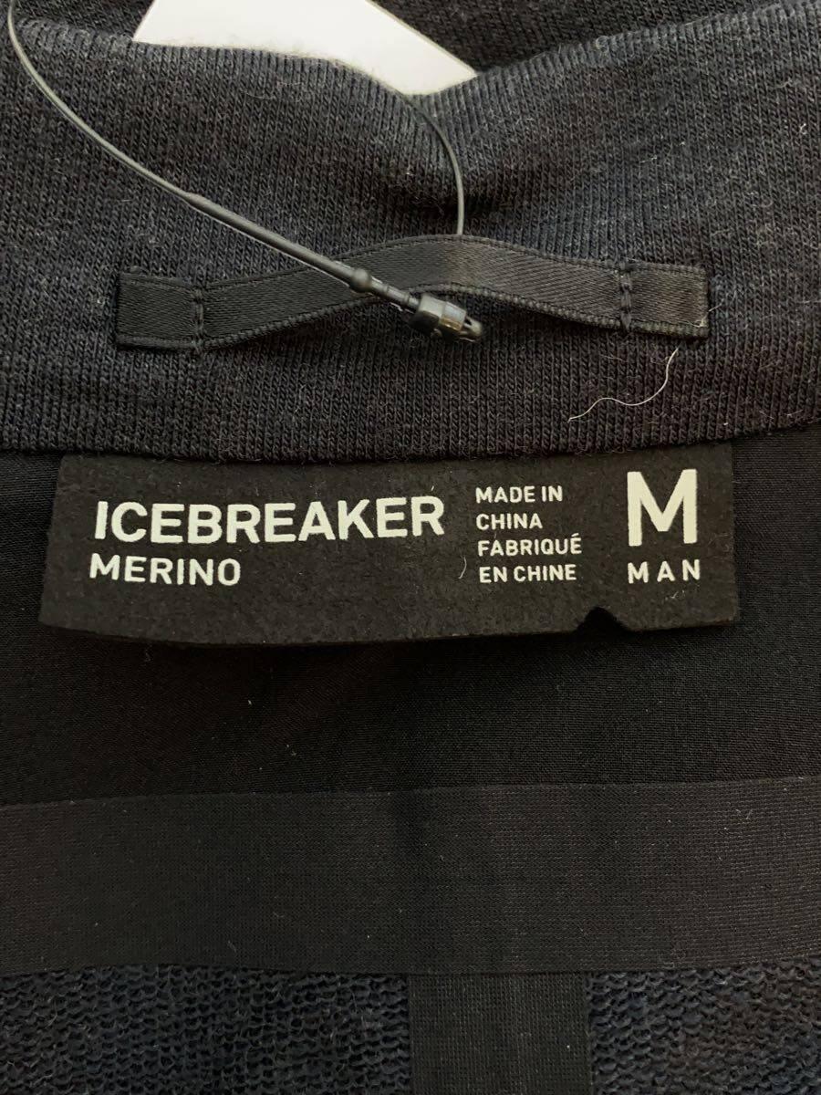 Icebreaker◆TECH MERINO BLAZER/テックメリノブレザー/ジャケット/M/ウール/NVY/IP71871_画像3