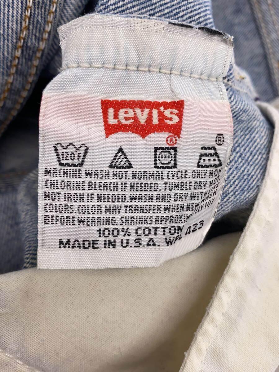 Levi’s◆ストレートパンツ/31/デニム/BLU/無地/555 0596/ボタンフライ/501XX//_画像6