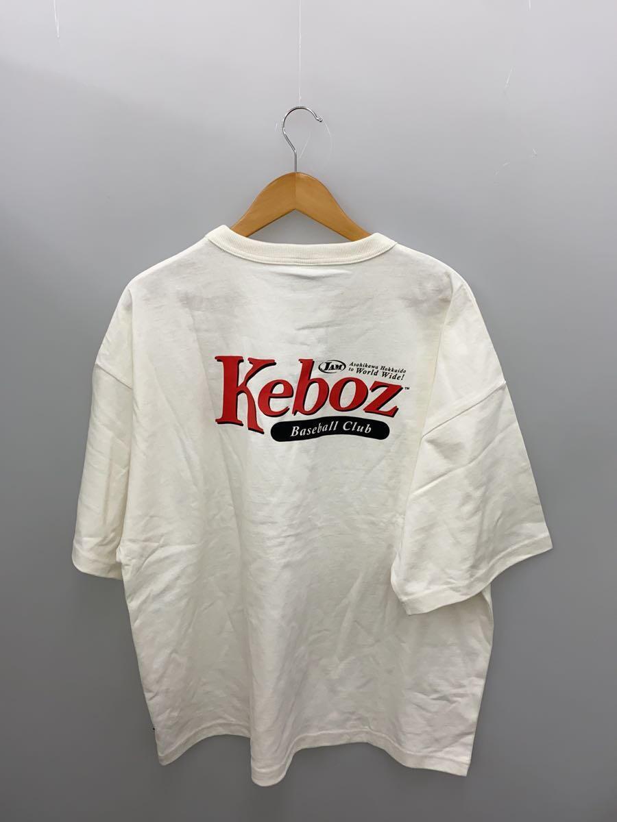 Keboz◆Tシャツ/L/コットン/WHT/KBZSS22SS028//_画像2