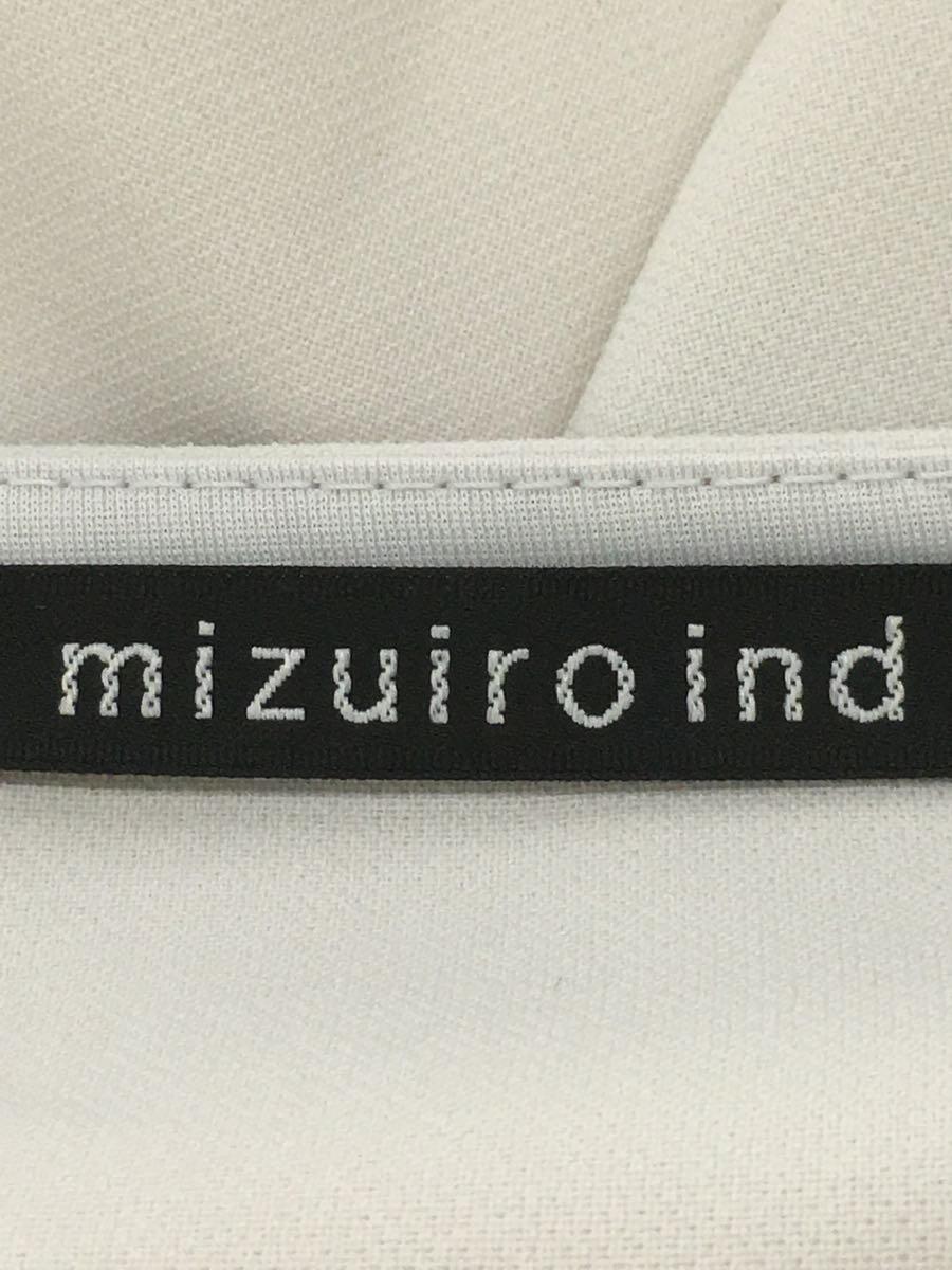 mizuiro ind◆長袖ブラウス/-/ポリエステル/GRY/無地_画像3