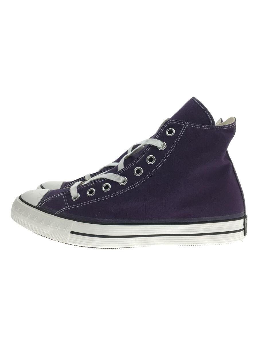 CONVERSE ADDICT◆20AW/COACH CANVAS HI/ハイカットスニーカー/27.5cm/パープル_画像1