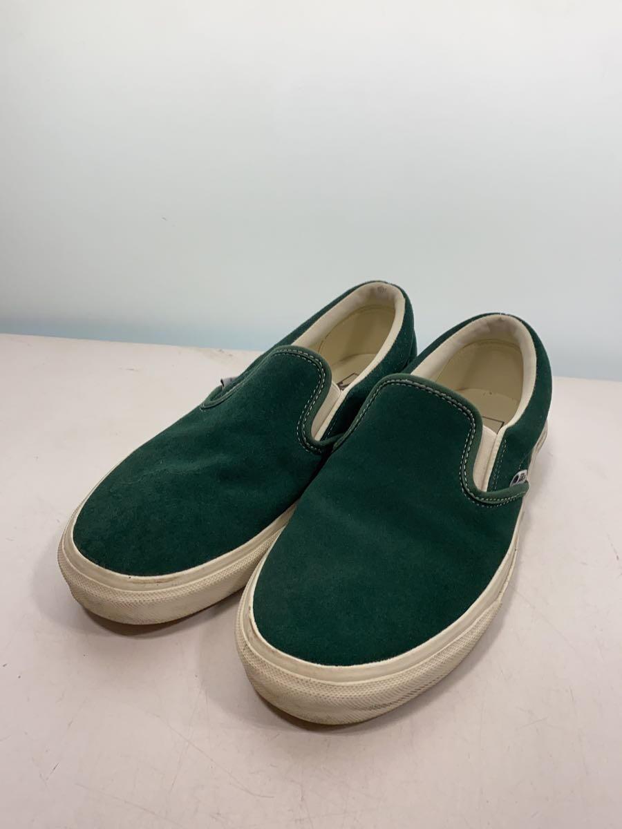 VANS◆ローカットスニーカー/25.5cm/GRN/V98CF/グリーン/スリッポン/靴/_画像2