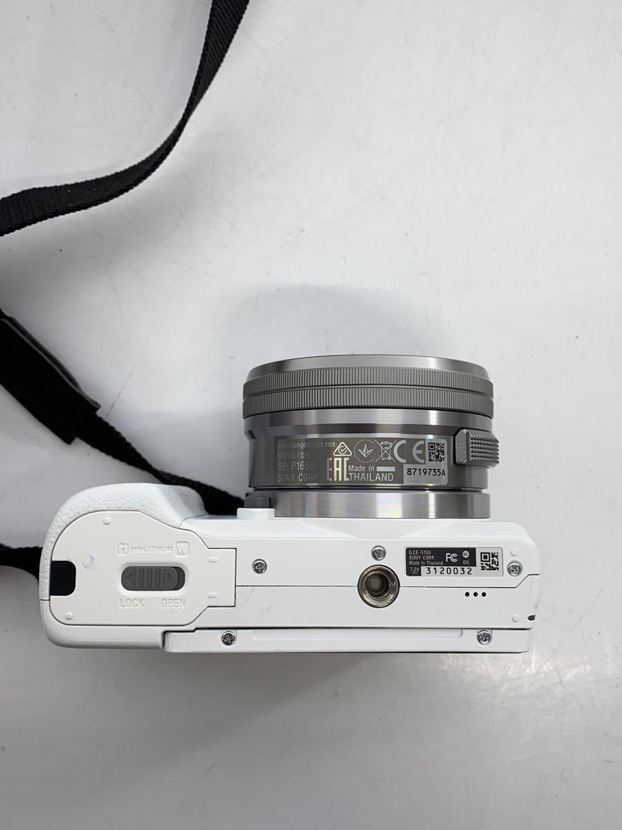 SONY* цифровой однообъективный камера α5100 ILCE-5100L энергия zoom линзы комплект [ белый ]