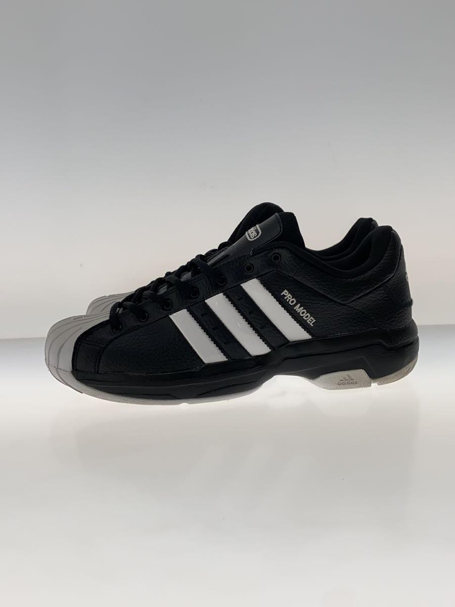 adidas◆PRO MODEL 2G LOW_プロモデル 2G ロー/26.5cm/BLK_画像1