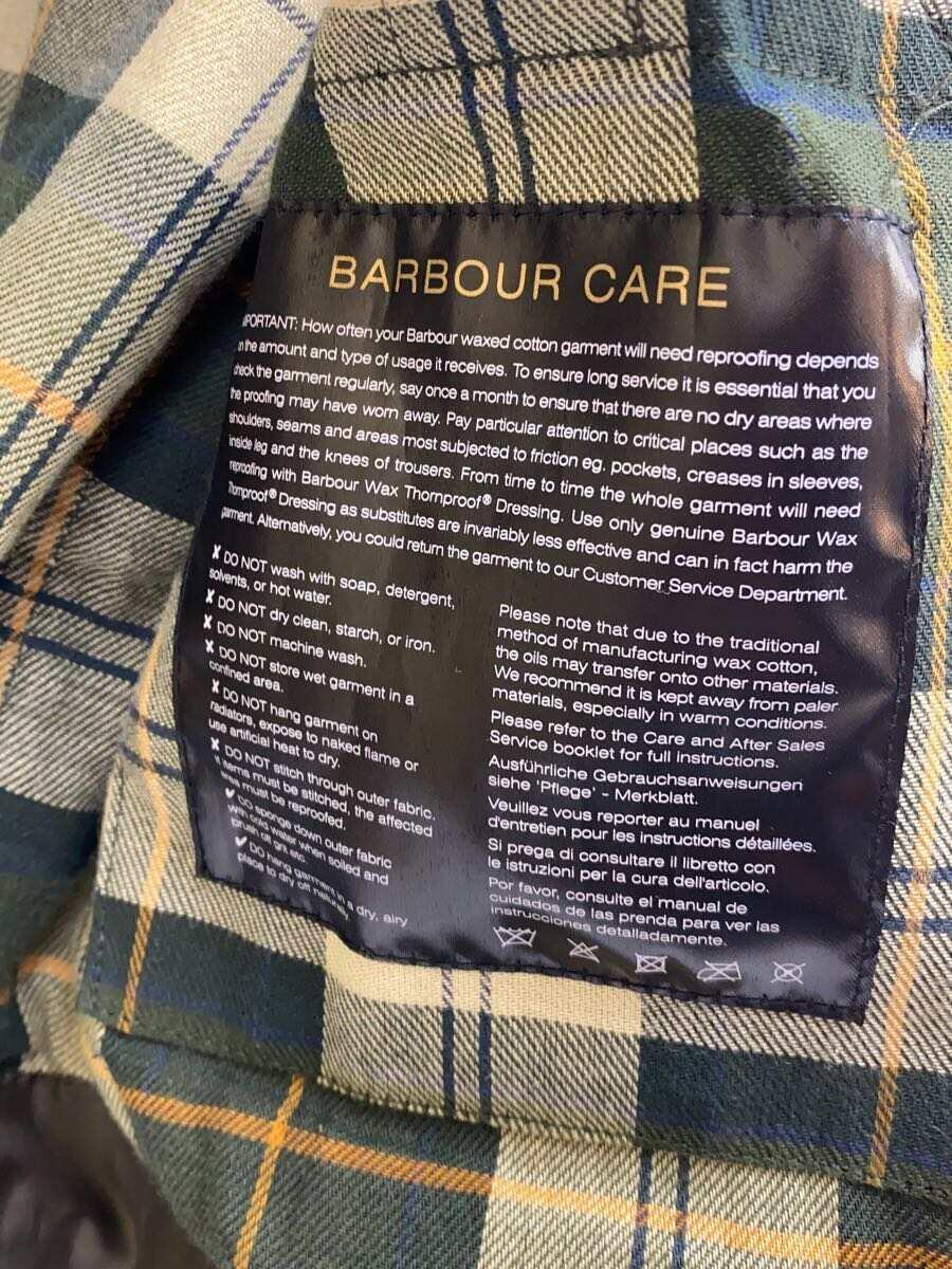 Barbour◆ジャケット/34/コットン/GRN/無地/1802138_画像7