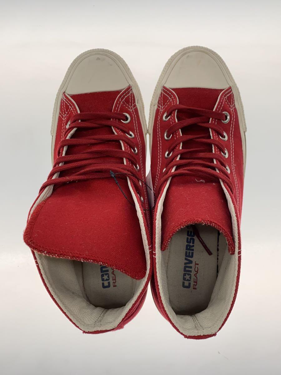 CONVERSE◆ハイカットスニーカー/26cm/RED/1SD186_画像3