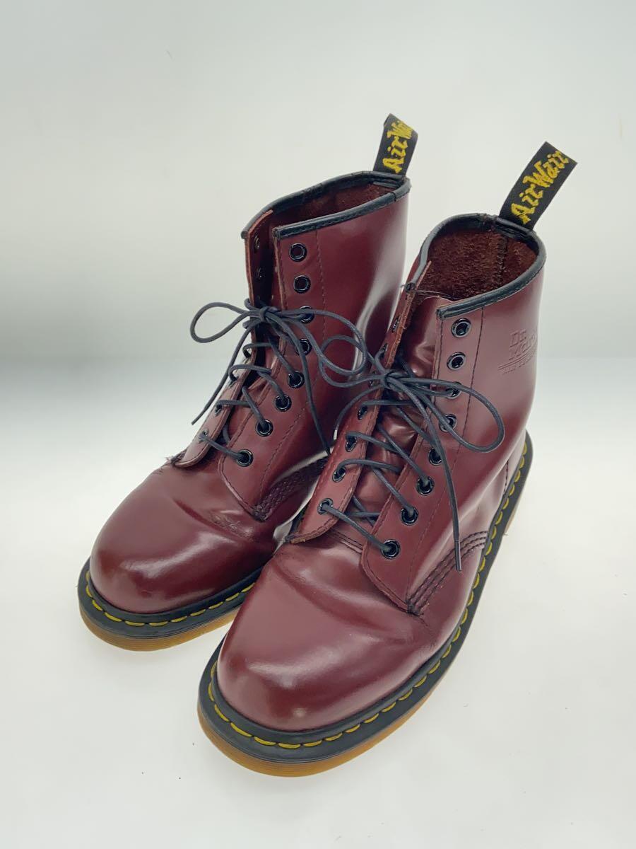 Dr.Martens◆8ホール/8eye/レースアップブーツ/UK7/BRD/レザー/1460_画像2