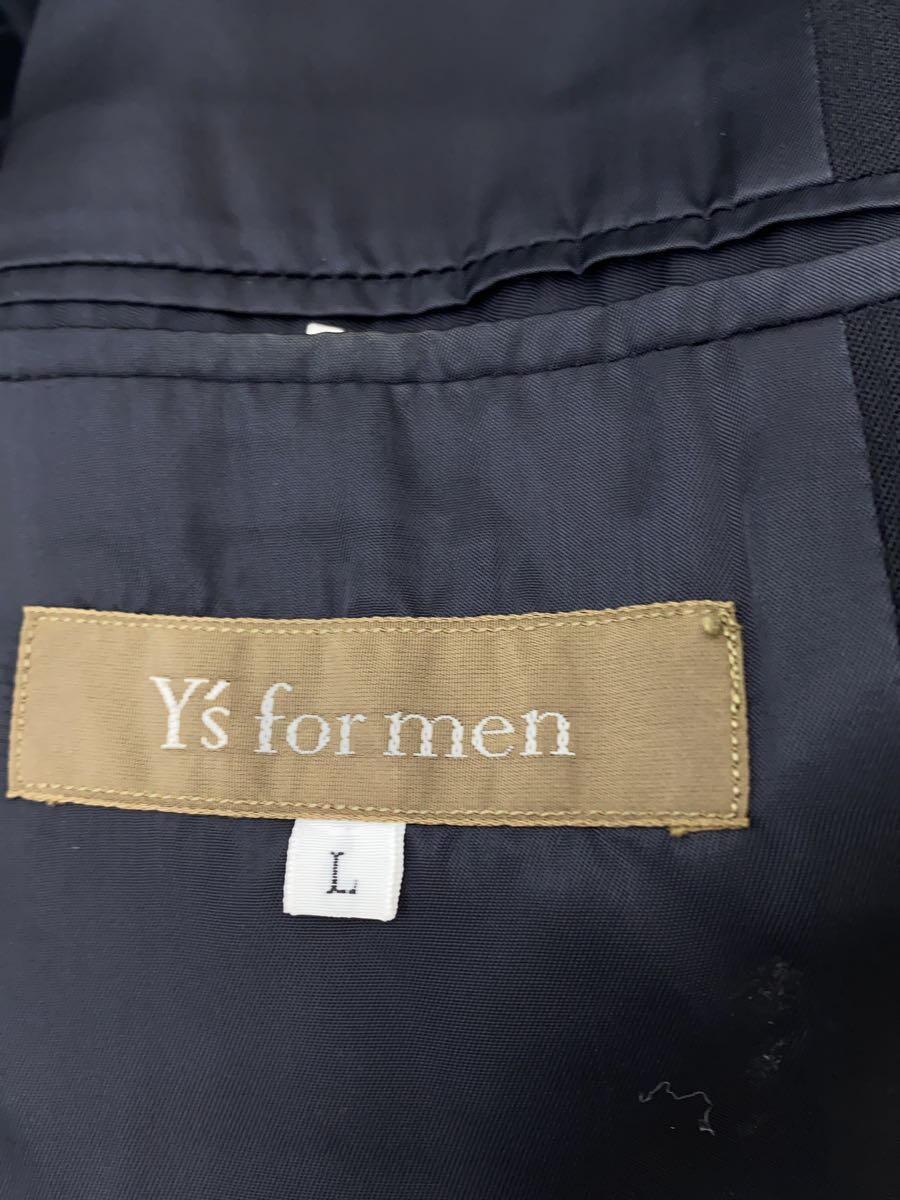 Y’s for men◆テーラードジャケット/L/ウール/BLK/MZ-J03-100_画像3