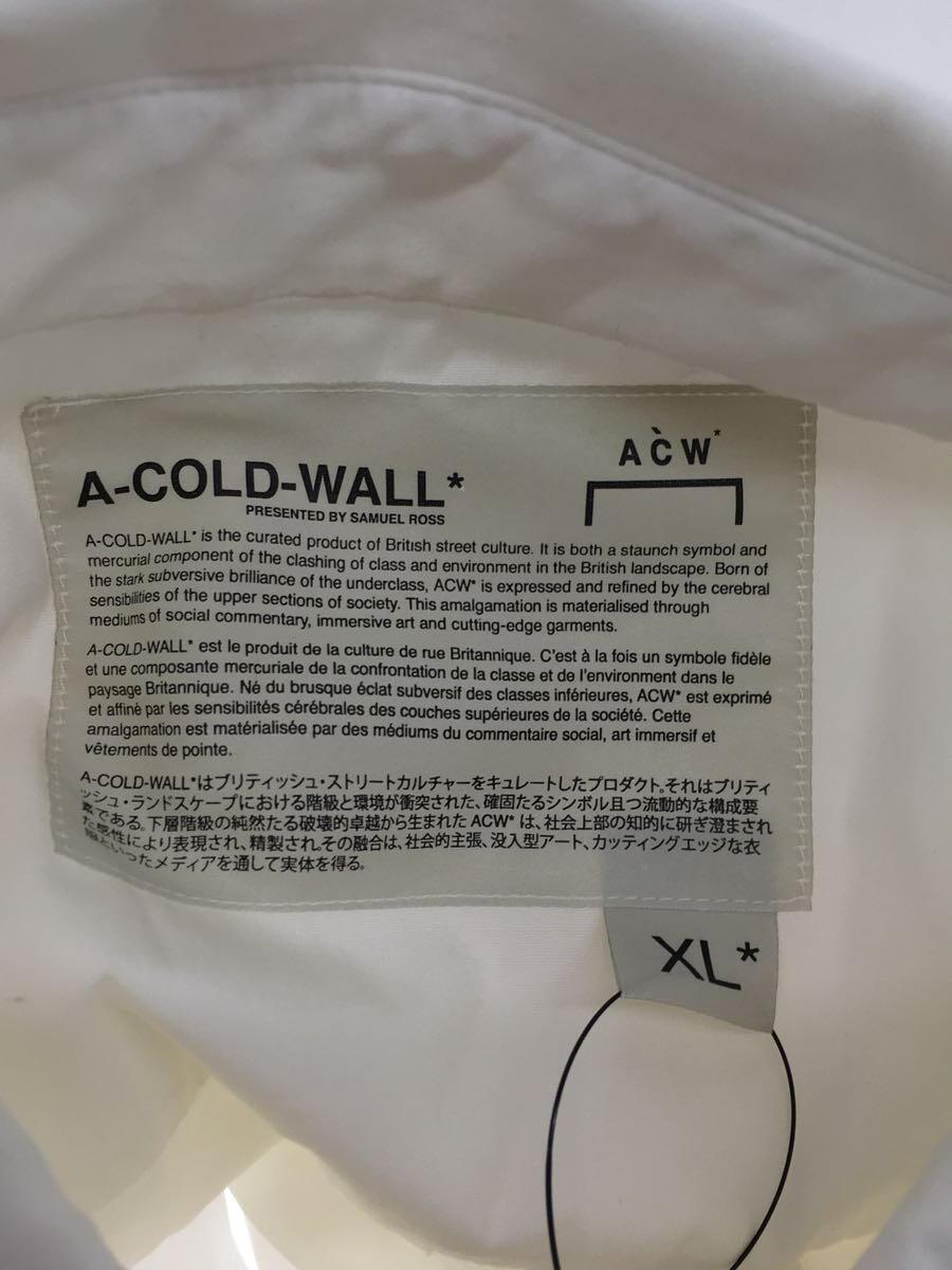 A-COLD-WALL◆長袖シャツ/XL/コットン/WHT//_画像3