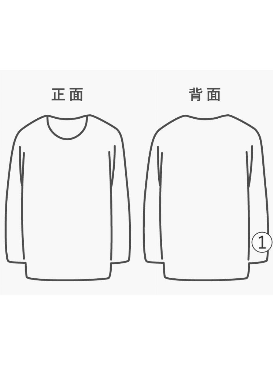 muta◆長袖Tシャツ/ホワイト/ムータ//_画像7