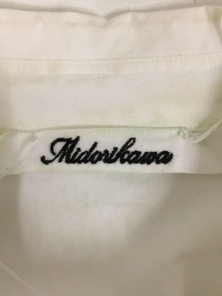 Midorikawa◆シャツ/FREE/コットン/WHT/MID17AW-SH04//_画像3