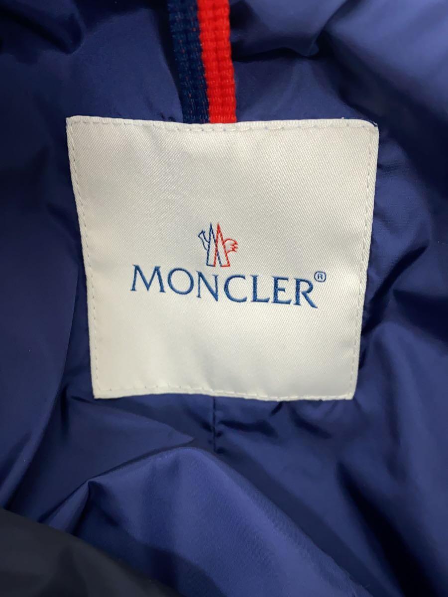 MONCLER◆ナイロンジャケット/0/ナイロン/NVY/袖口ボタン取れ有り//_画像3