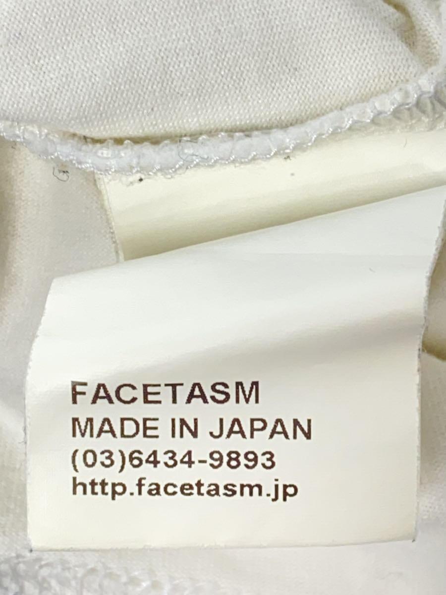 FACETASM◆Tシャツ/0/コットン/WHT/無地//_画像5