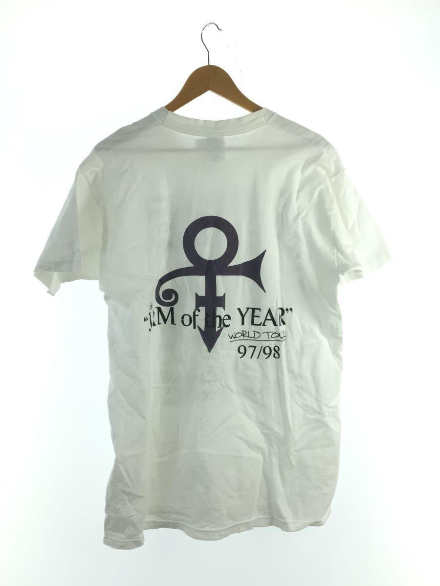 FRUIT OF THE LOOM◆Tシャツ/XL/コットン/WHT/1997s/Prince/Jam Of The Year/バンT//_画像2