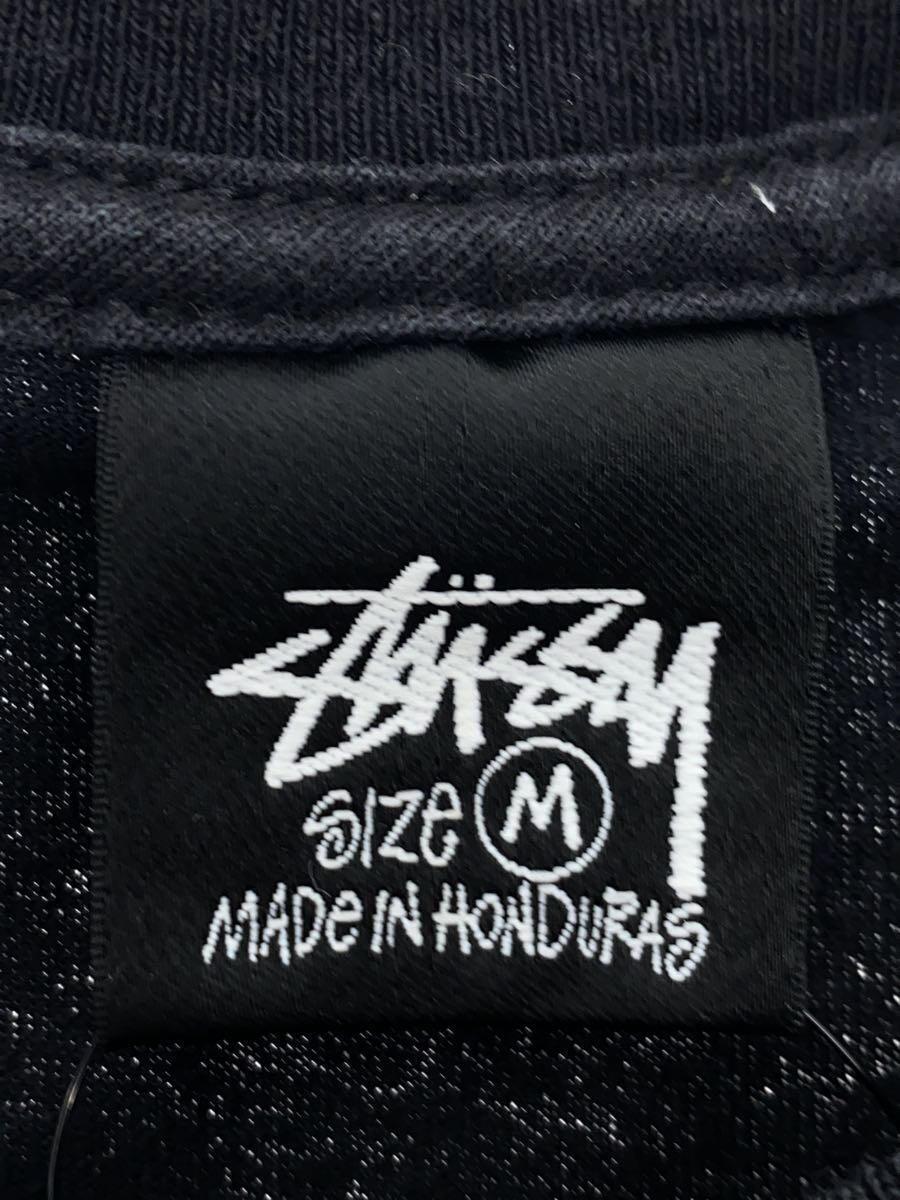 STUSSY◆Typewriter Tee/M/コットン/GRY/無地_画像3