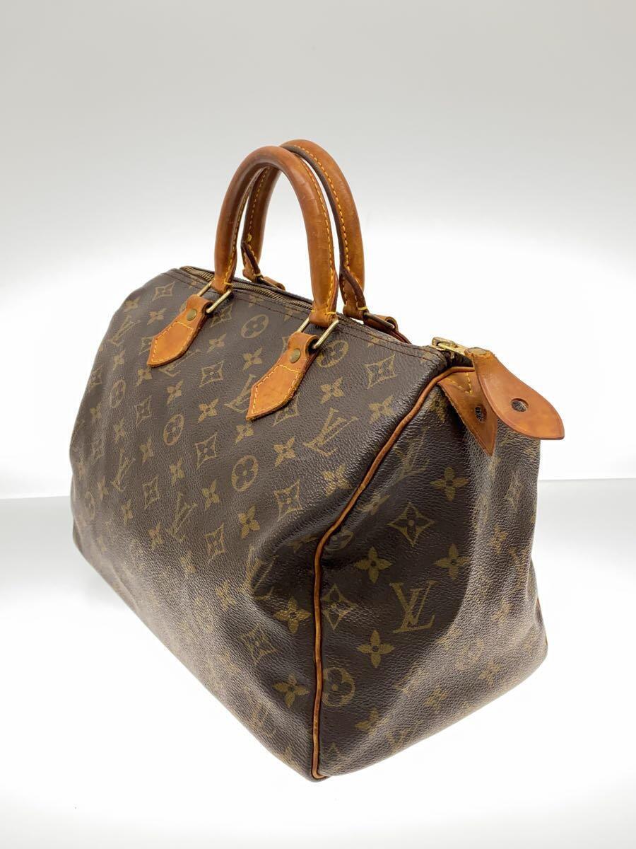 LOUIS VUITTON◆1)スピーディ35_モノグラム・キャンバス_BRW/PVC/BRW_画像2