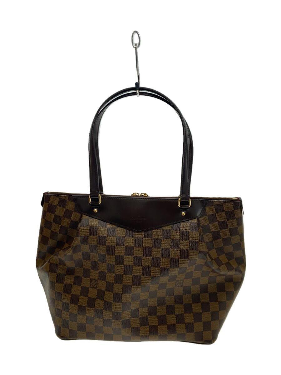 LOUIS VUITTON◆ウェストミンスターGM_ダミエ・エベヌ/N41103/ハンドバッグ/ブラウン/手提げ_画像1