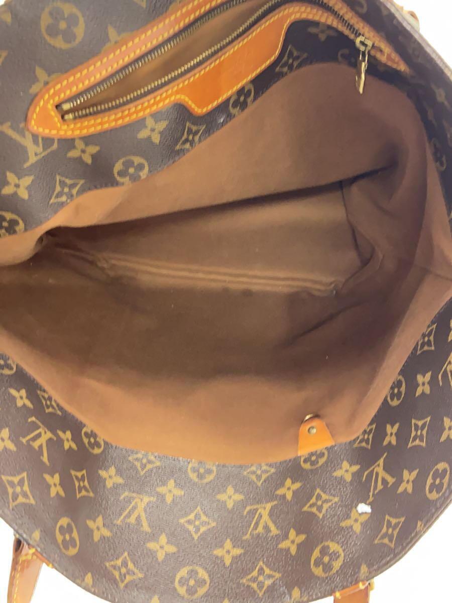 LOUIS VUITTON◆サック・ショッピング_モノグラム・キャンバス/ブラウン/M51108/トートバッグ/手提げ_画像6