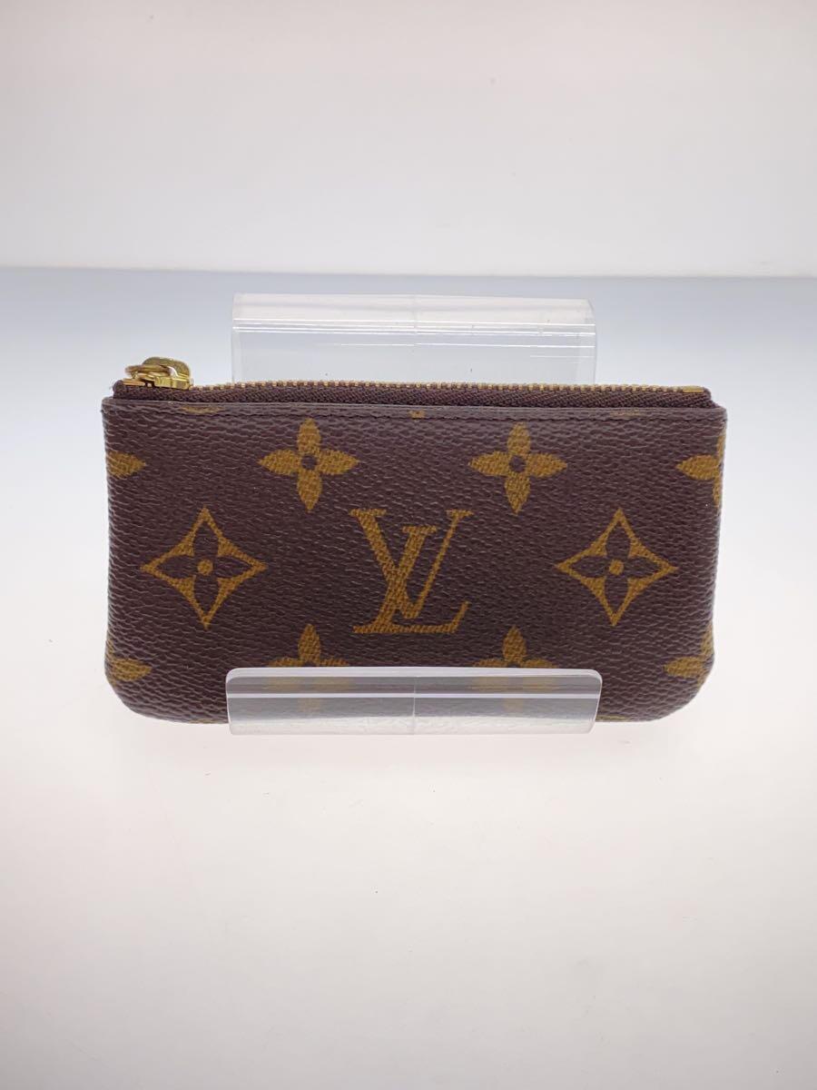 LOUIS VUITTON◆ポシェット・クレ_モノグラム・キャンバス_BRW/PVC/BRW/モノグラム/レディース_画像1