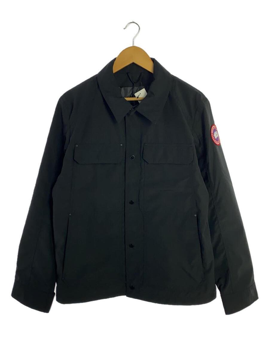 CANADA GOOSE◆Burnaby Chore Coat/コート/M/ポリエステル/BLK/2447M_画像1