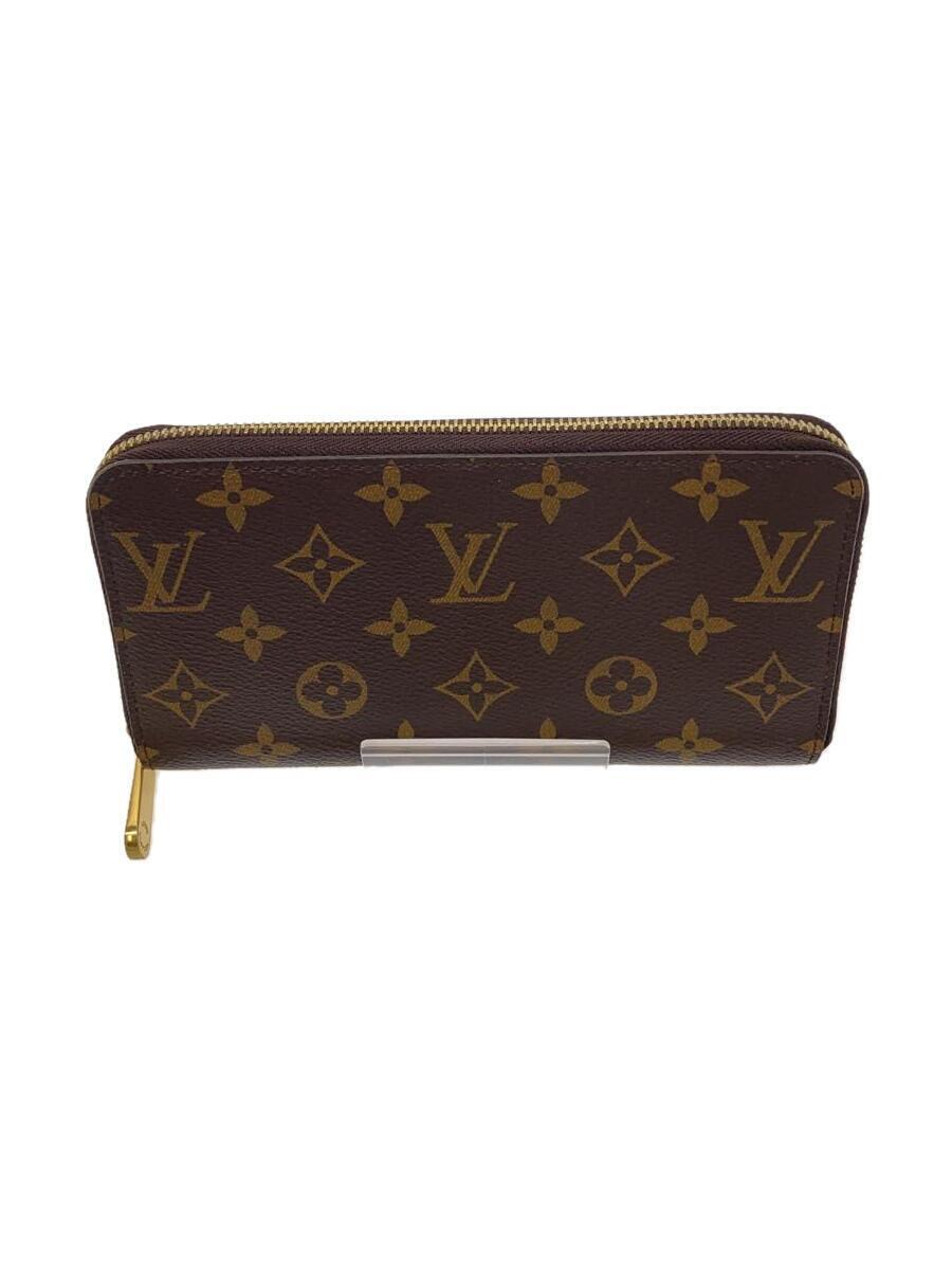 LOUIS VUITTON◆2)ジッピー・ウォレット_モノグラム・キャンバス_BRW_ブラウン/PVC/BRW/レディース_画像1