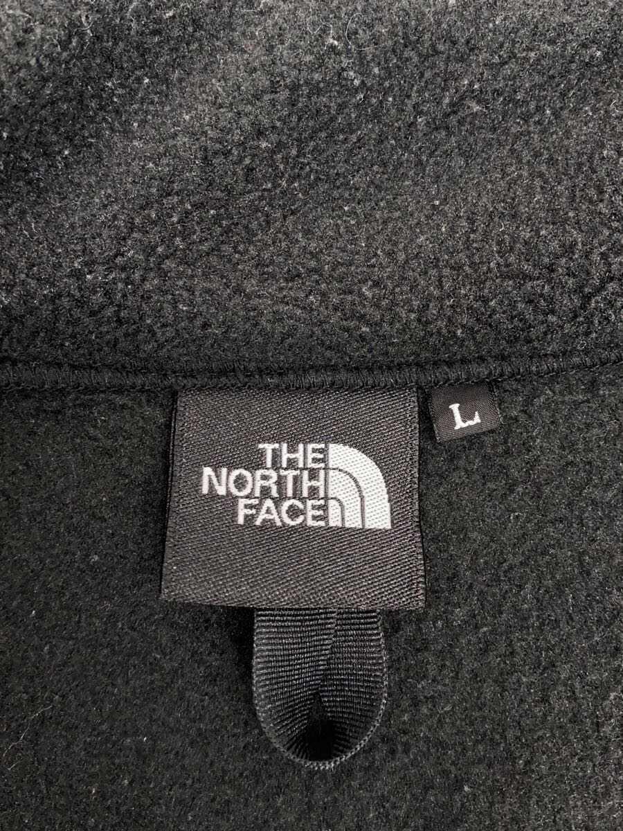 THE NORTH FACE◆DENALI JACKET_デナリジャケット/L/ポリエステル/BLK/無地_画像3