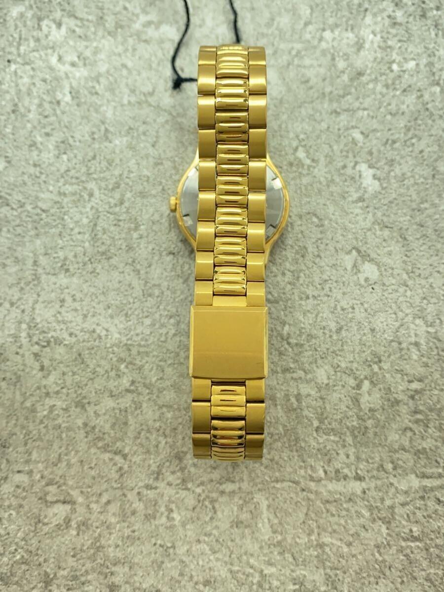 SEIKO◆クォーツ腕時計/アナログ/-/GLD/GLD_画像5