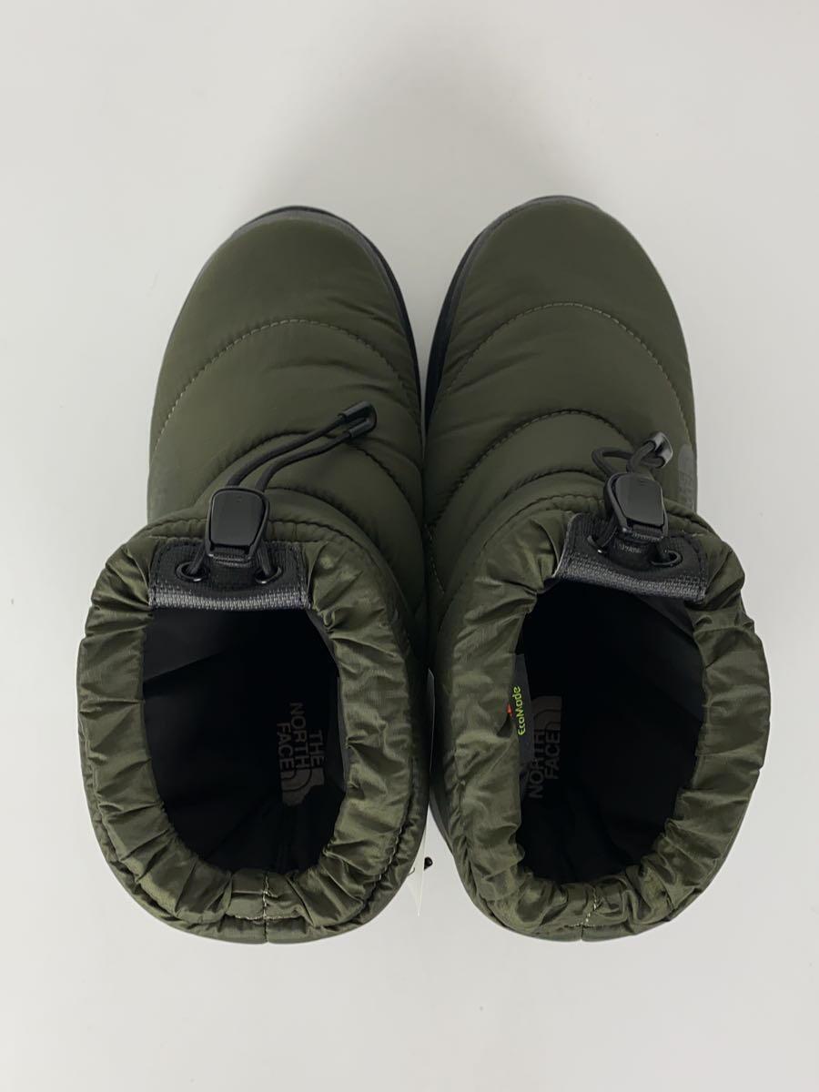 THE NORTH FACE◆Nuptse Bootie WP VI Short/ヌプシ/ブーツ/25cm/カーキ/ナイロン_画像3