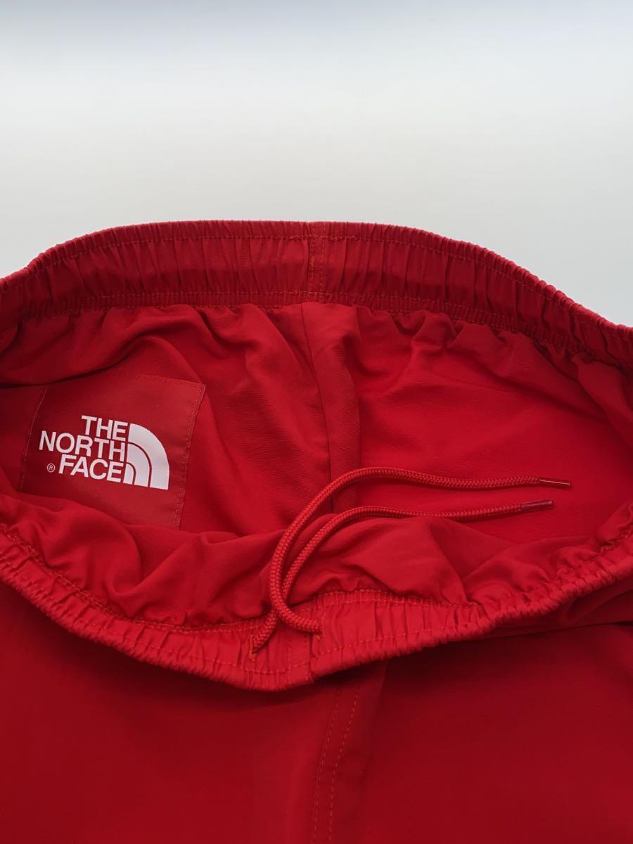 THE NORTH FACE◆ショートパンツ/S/ナイロン/RED/プリント/NB024101_画像3