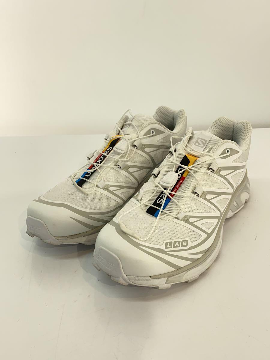 salomon◆ローカットスニーカー/25.5cm/WHT_画像2