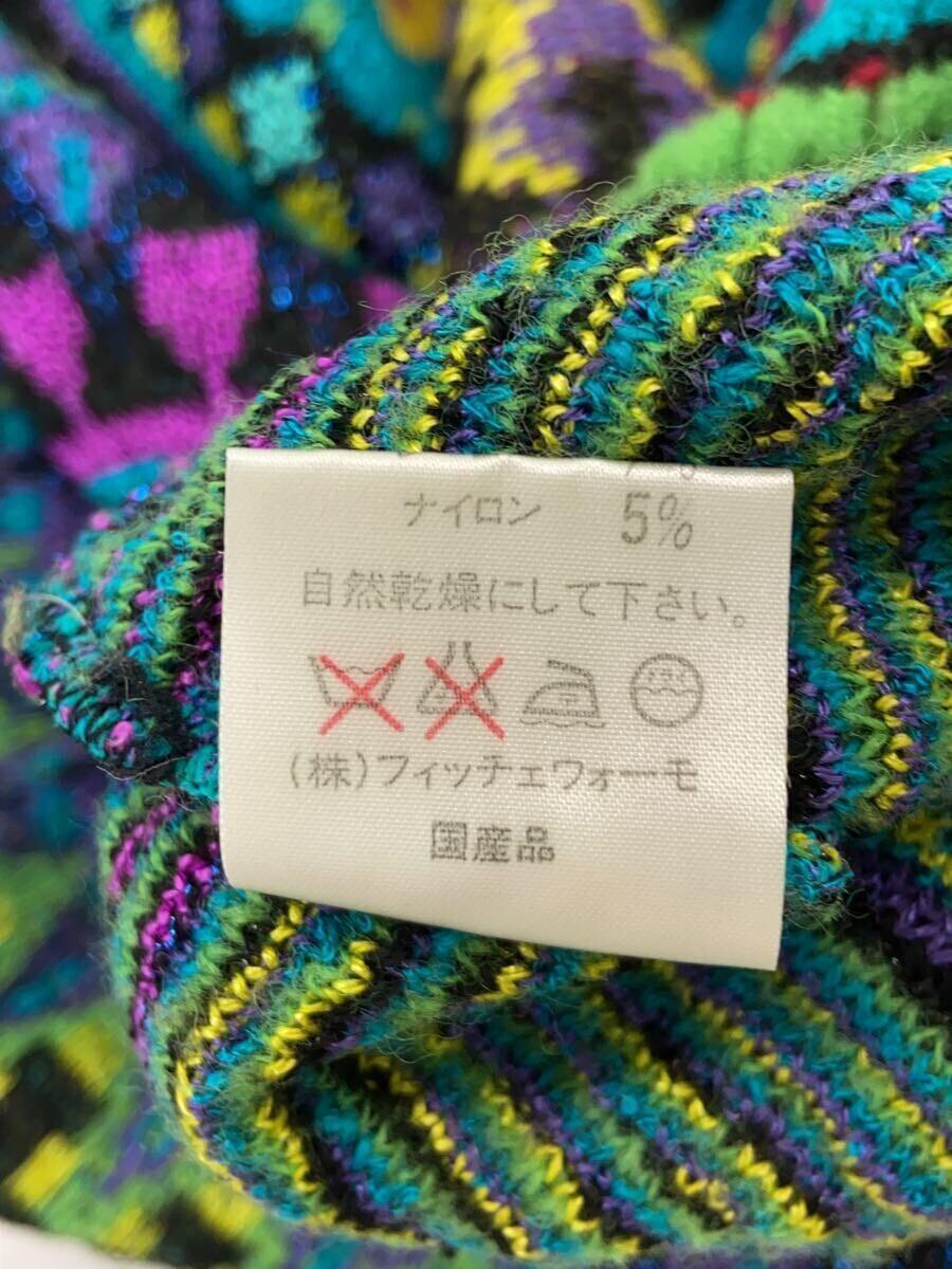 YOSHIYUKI KONISHI◆セーター(薄手)/L/ウール/マルチカラー/ykdk-_画像5