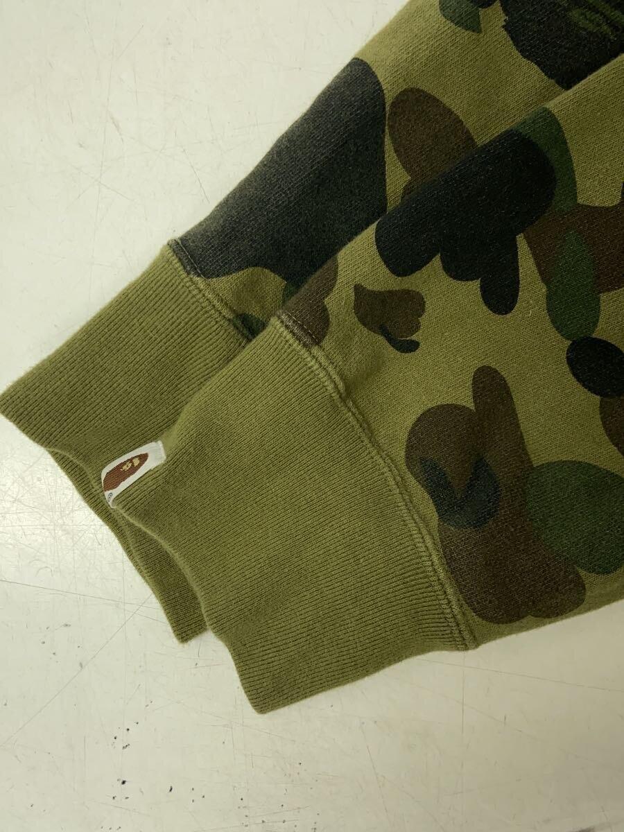 A BATHING APE◆アイコニックパーカー/L/コットン/GRN/カモフラ/001PPH801004M_画像5