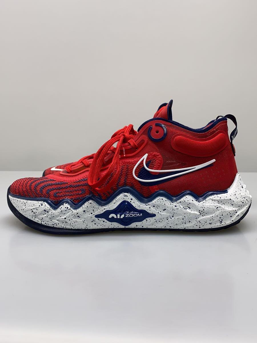 NIKE◆AIR ZOOM G.T.RUN_エア ズーム G.T. ラン/28cm/RED_画像1