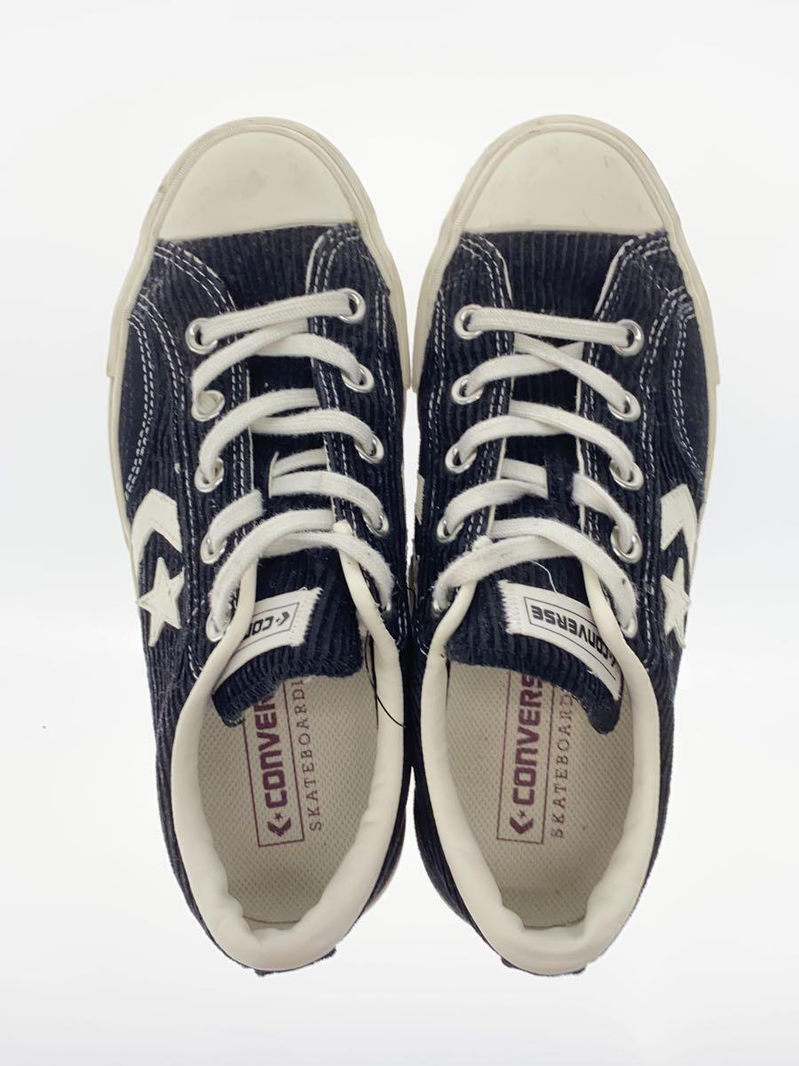 CONVERSE◆ローカットスニーカー/24cm/BLK/コーデュロイ/1CL802_画像3