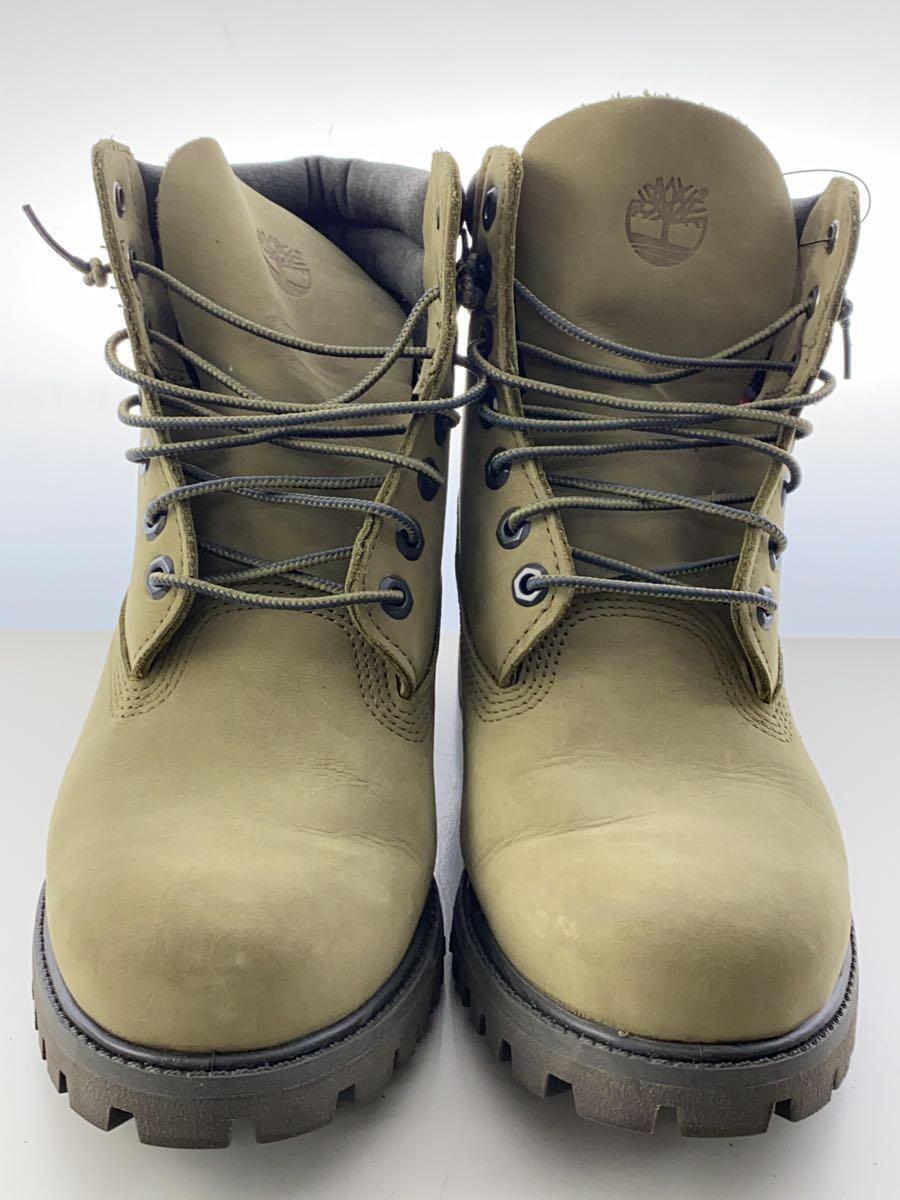 Timberland◆レースアップブーツ/25.5cm/KHK/A3340_画像6