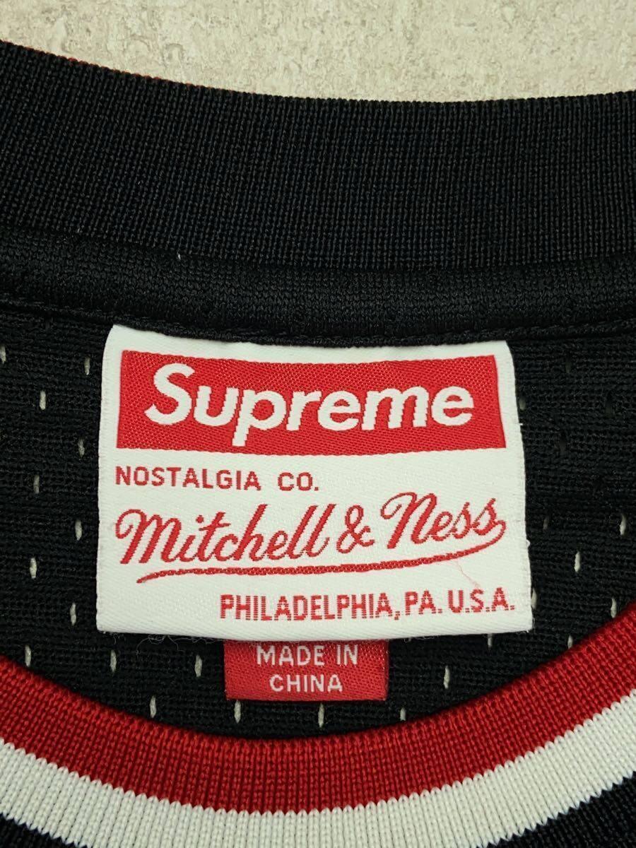 Supreme◆タンクトップ/XL/ポリエステル/BLK/Mitchell & Ness Basketball Jersey//_画像3