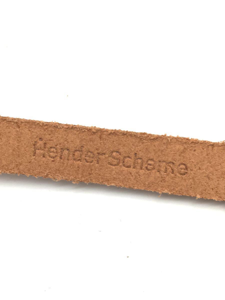 Hender Scheme◆エンダースキーマ/ベルト/レザー/ブラウン/メンズ/細//_画像4