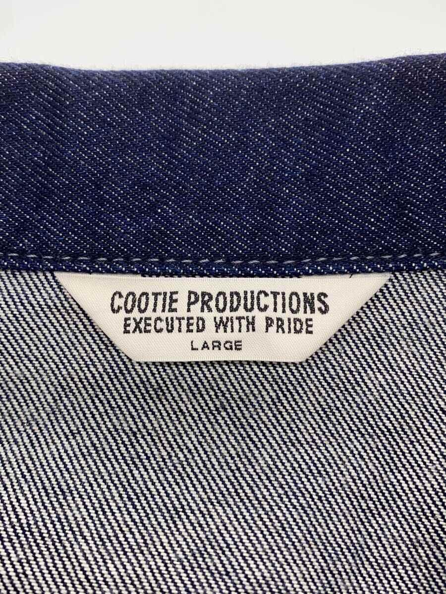 COOTIE◆3RD TYPE DENIM JACKET/Gジャン/L/デニムジャケット/インディゴ/CTE-23A204//_画像3