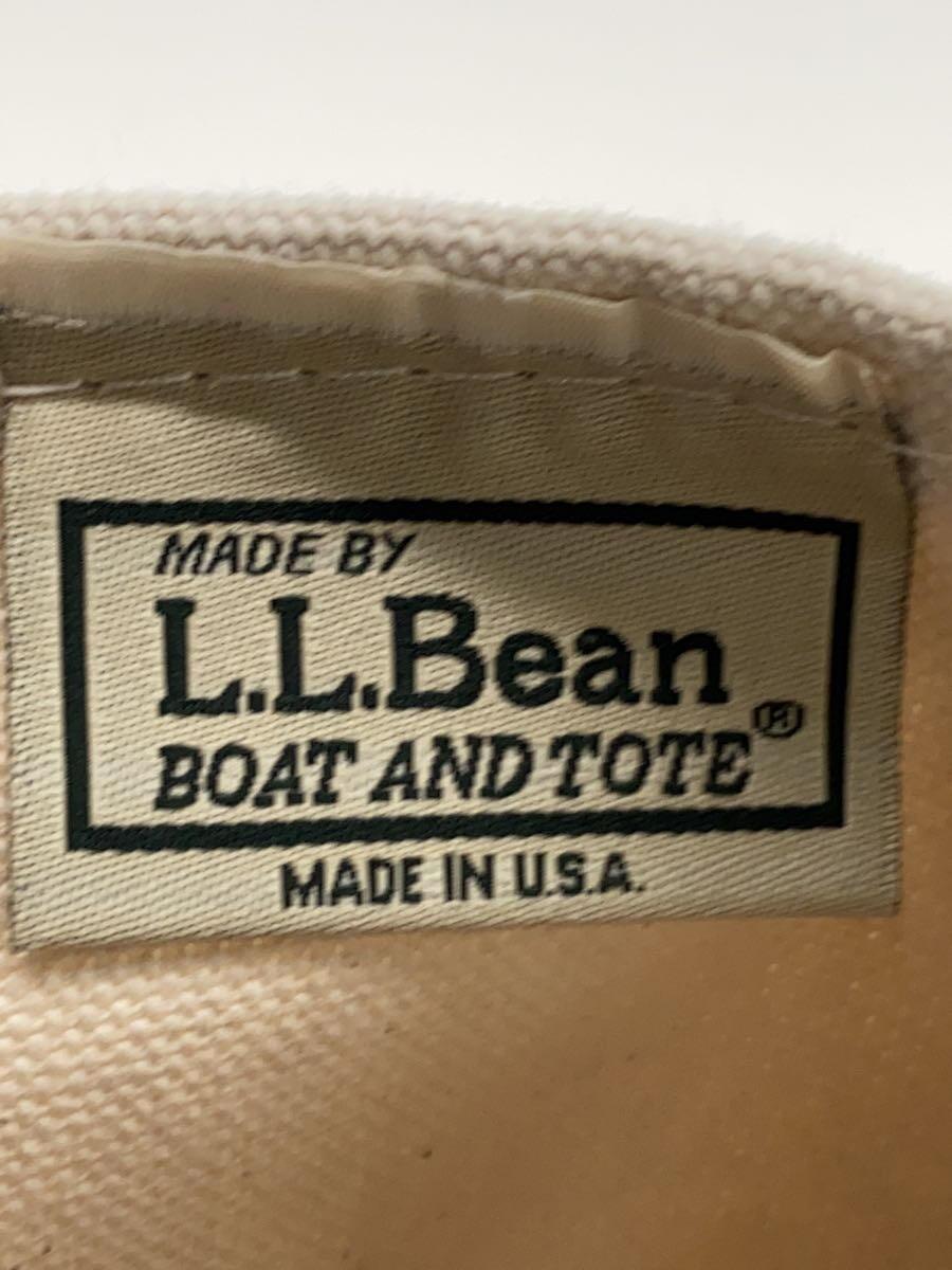 L.L.Bean◆トートバッグ/キャンバス/IVO/無地/112636//_画像5