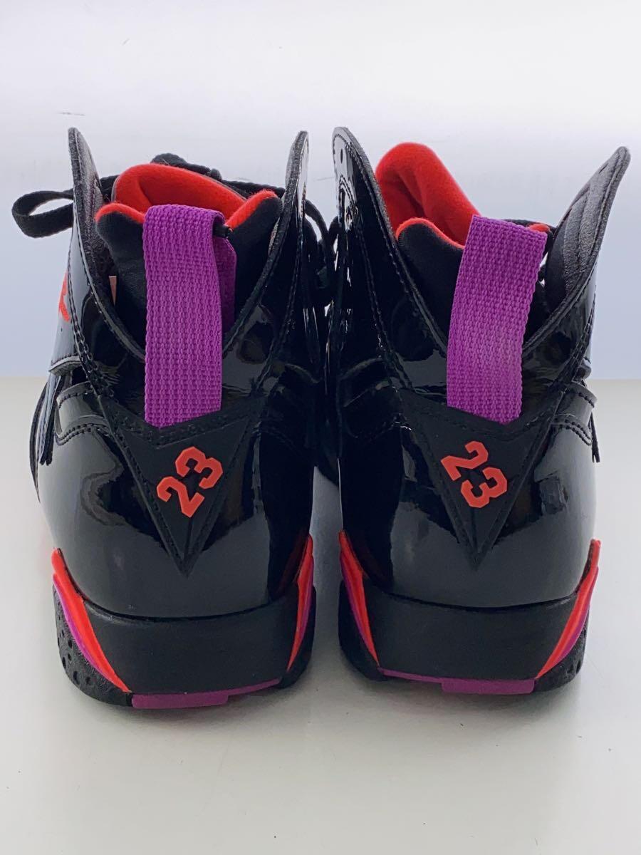 NIKE◆WMNS AIR JORDAN 7 RETRO/ウィメンズエアジョーダン7レトロ/ブラック/313358-006_画像7