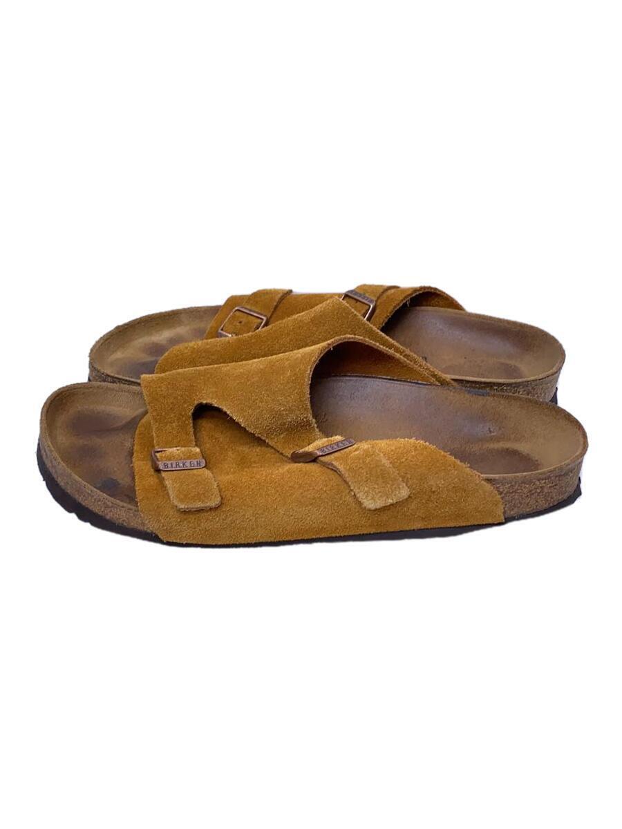 BIRKENSTOCK◆BIRKENSTOCK ビルケンシュトック サンダル/26cm/CML/スウェード//_画像1