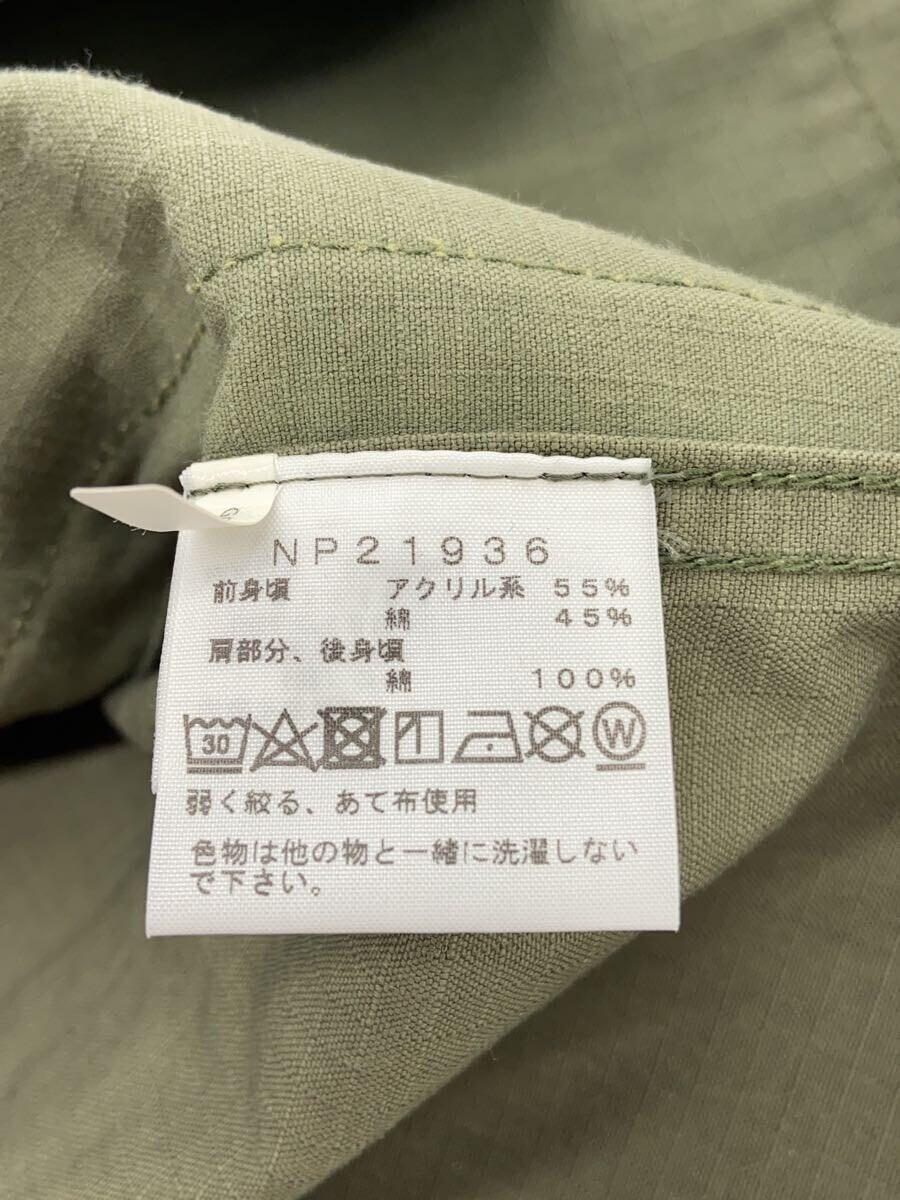 THE NORTH FACE◆FIREFLY CAMP VEST_ファイヤーフライキャンプベスト/L/アクリル/GRN//_画像4