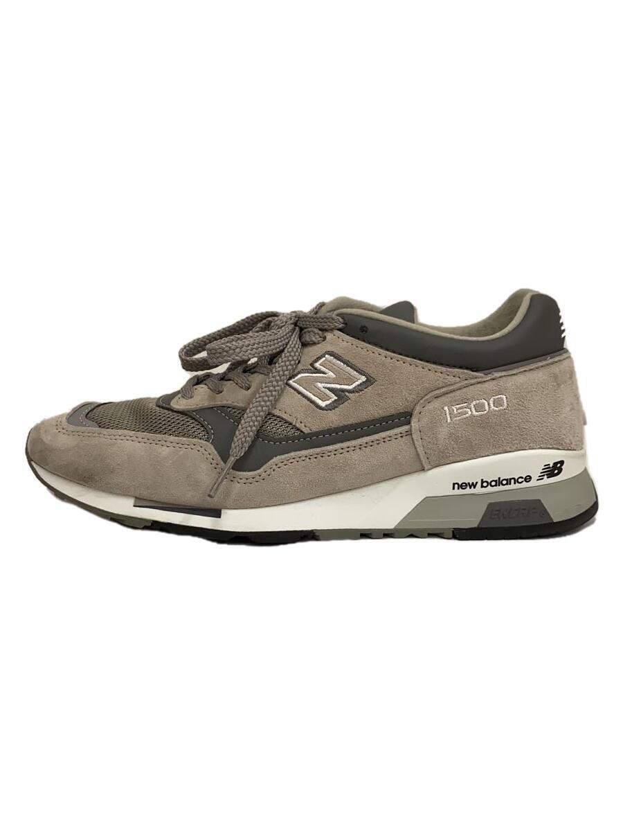 NEW BALANCE◆ローカットスニーカー/24.5cm/GRY/スウェード/M1500PGL//_画像1