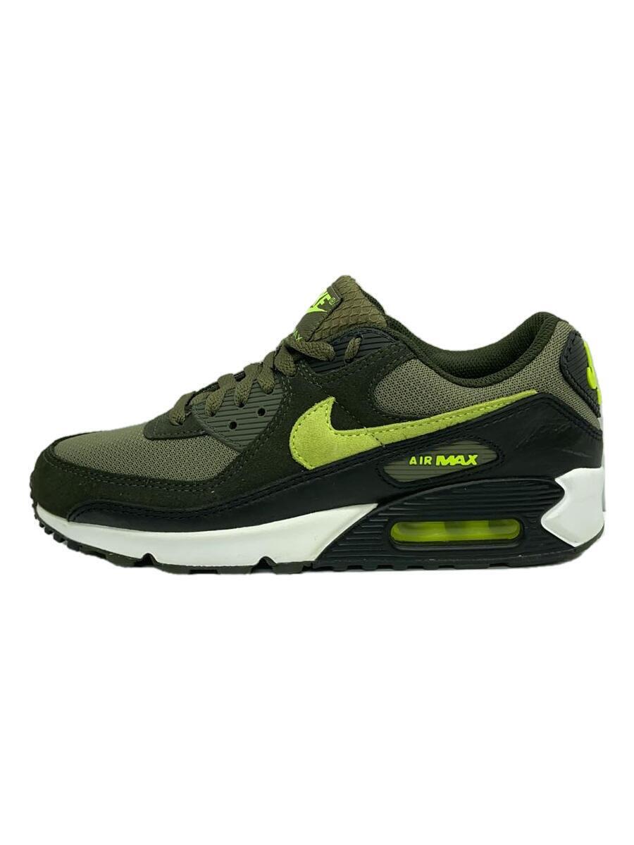 NIKE◆AIR MAX 90 MEDIUM OLIVE/ローカットスニーカー/25.5cm/KHK/DQ4071-200_画像1