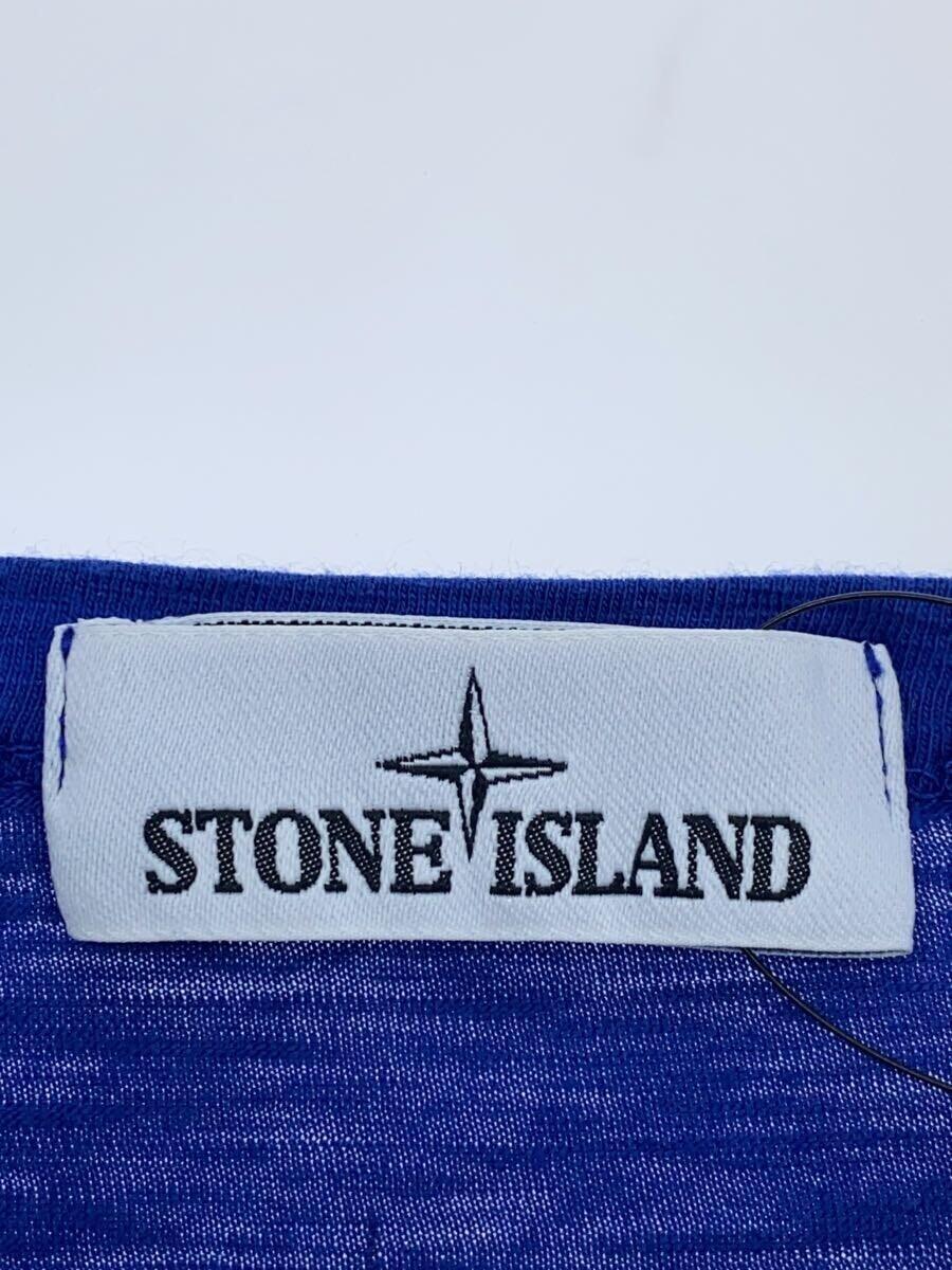 STONE ISLAND◆STONE ISLAND/Tシャツ/S/コットン/BLU//_画像3