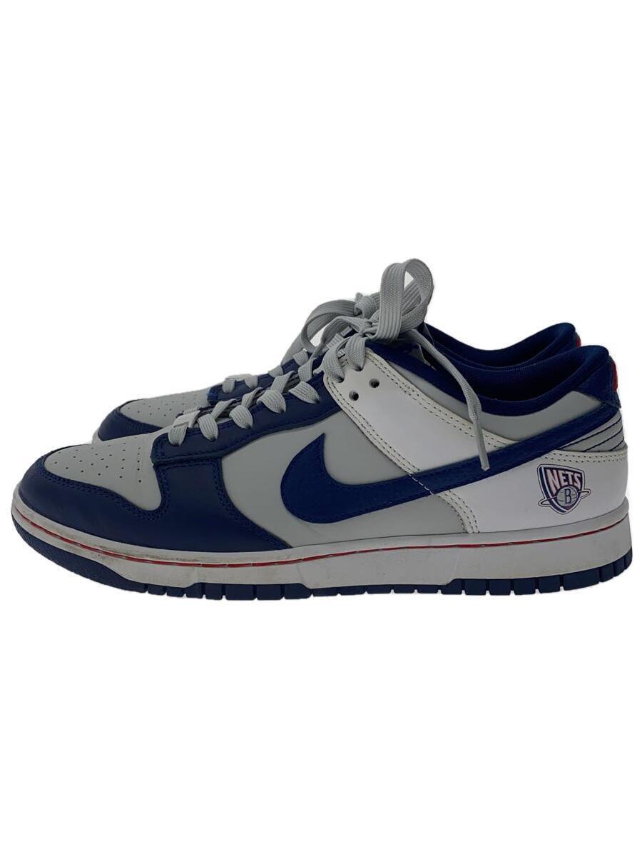 NIKE◆DUNK LOW_ダンク ロー/27cm/NVY/汚れ有