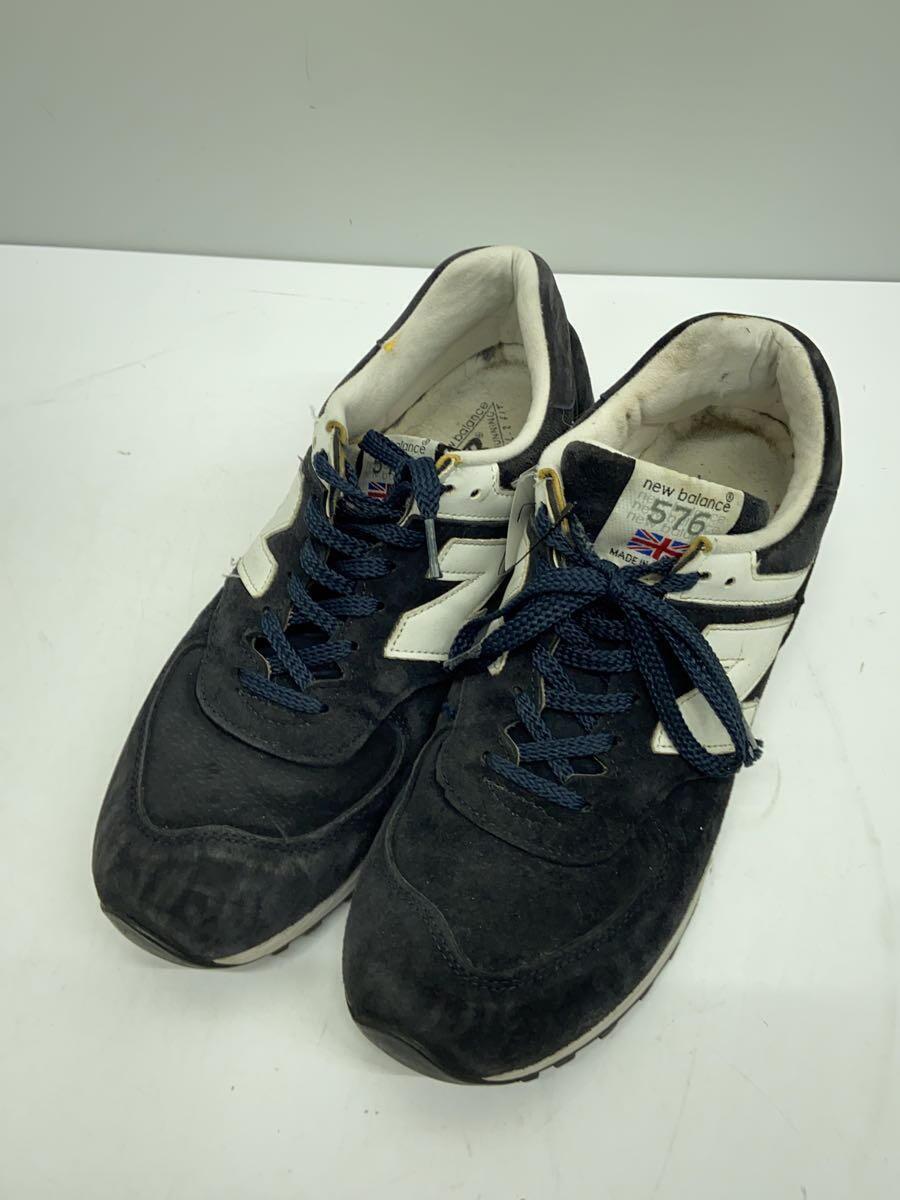 NEW BALANCE◆M576 DNW/ローカットスニーカー/US8.5/NVY/M576DNW_画像2