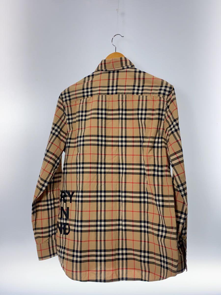 BURBERRY◆LOGO PRINT CHECK SHIRT/by Riccardo Tisci/XS/8017567_画像2