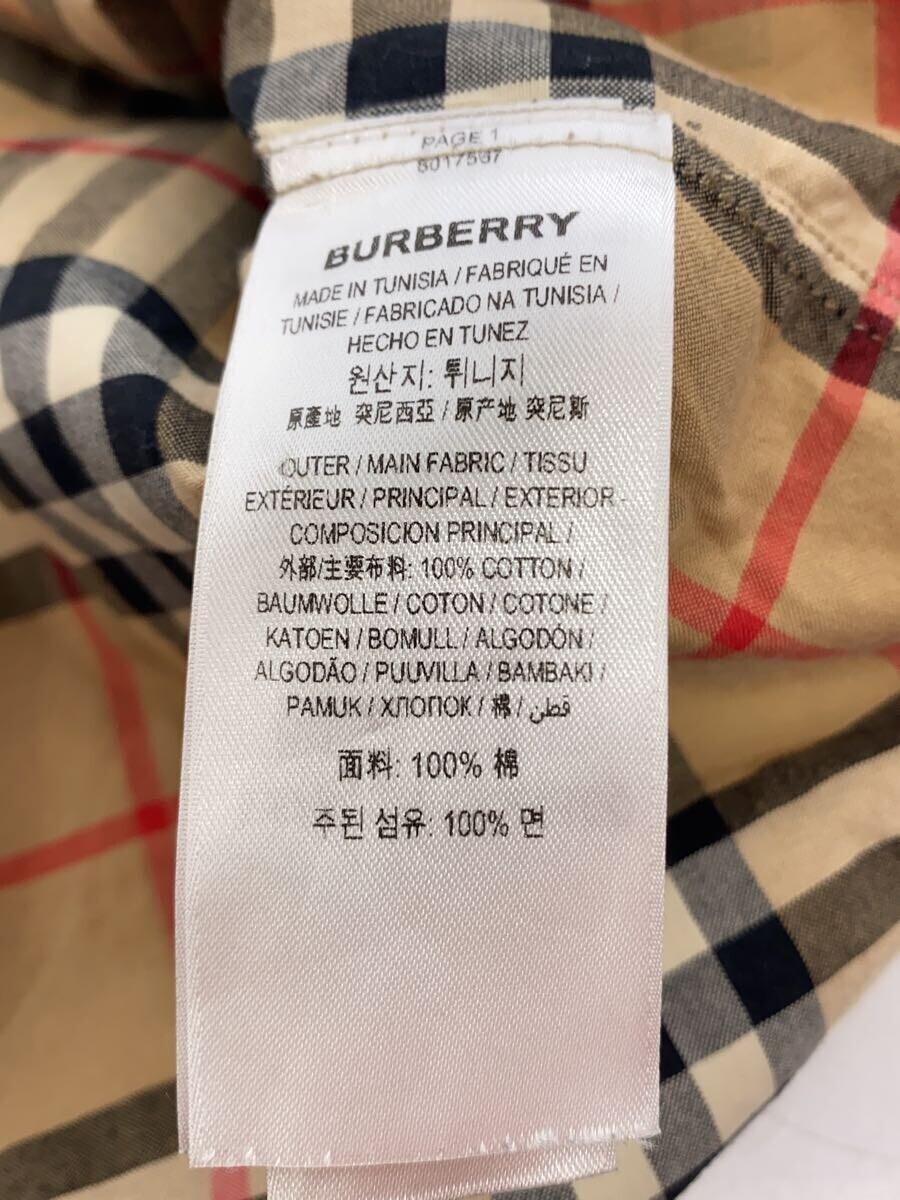 BURBERRY◆LOGO PRINT CHECK SHIRT/by Riccardo Tisci/XS/8017567_画像4