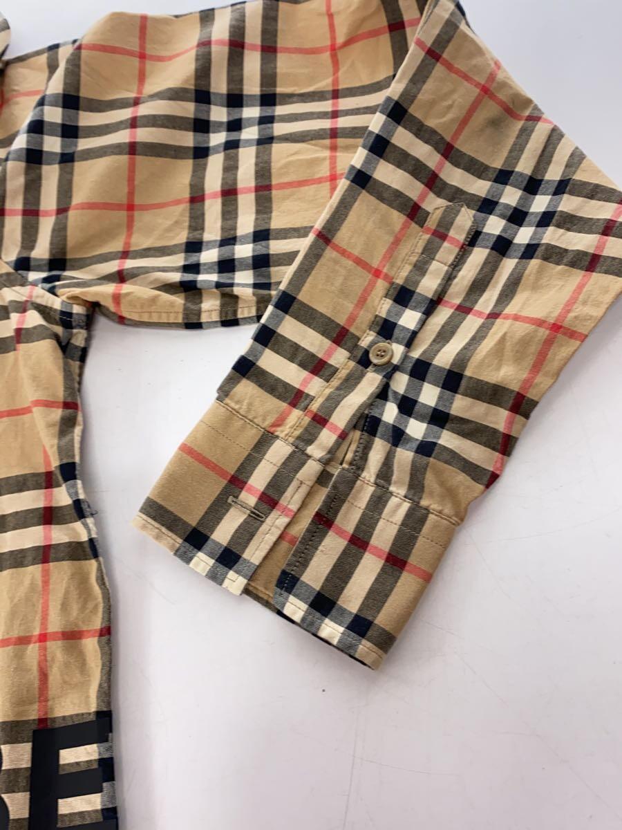 BURBERRY◆LOGO PRINT CHECK SHIRT/by Riccardo Tisci/XS/8017567_画像7